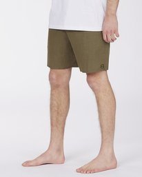 3 A/Div Surftrek Hemp Lo Tides Boardshorts 17"  ABYBS00138 Billabong