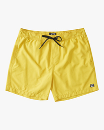 0 All Day Layback Boardshorts 16" Yellow ABYBS00153 Billabong
