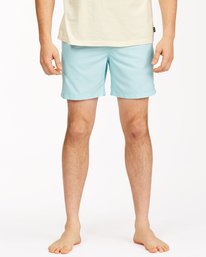 2 All Day Layback Boardshorts 16" Blue ABYBS00153 Billabong