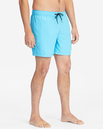 4 All Day Layback Boardshorts 16" Blue ABYBS00153 Billabong