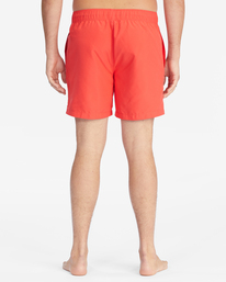 5 All Day Layback Boardshorts 16" Red ABYBS00153 Billabong