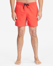 2 All Day Layback Boardshorts 16" Red ABYBS00153 Billabong