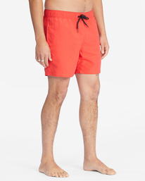 4 All Day Layback Boardshorts 16" Red ABYBS00153 Billabong