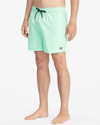 3 All Day Layback Boardshorts 16" Green ABYBS00153 Billabong