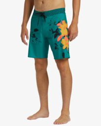 3 Sundays Airlite Boardshorts 19" Green ABYBS00234 Billabong