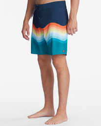 3 T Street Airlite Boardshorts 19" Blue ABYBS00235 Billabong