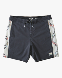 2 D Bah Lo Tide Boardshorts 18" Blue ABYBS00247 Billabong
