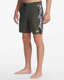 4 D Bah Lo Tide Boardshorts 18" Multicolor ABYBS00247 Billabong