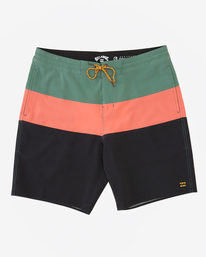 0 Tribong Lo Tide Boardshorts 19" Blue ABYBS00248 Billabong