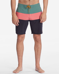 2 Tribong Lo Tide Boardshorts 19" Blue ABYBS00248 Billabong