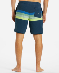 4 73 Spinner Lo Tide Boardshorts 19" Blue ABYBS00251 Billabong