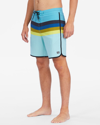 3 73 Spinner Lo Tide Boardshorts 19" Blue ABYBS00251 Billabong