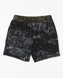 billabong, Sundays Layback Boardshorts 17", BLACK/WHITE (blw) Sundays Layback 17" - Board Shorts for Men ABYBS00253