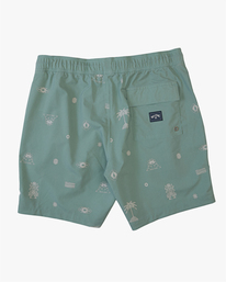 1 Sundays Layback Boardshorts 17" Green ABYBS00253 Billabong