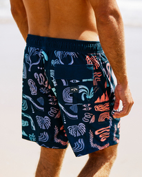 0 Sundays Layback Boardshorts 17" Blue ABYBS00253 Billabong