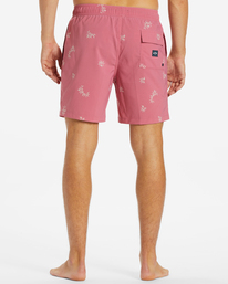 4 Sundays Layback Boardshorts 17" Pink ABYBS00253 Billabong