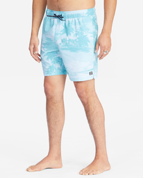 3 Sundays Layback Boardshorts 17" Blue ABYBS00253 Billabong