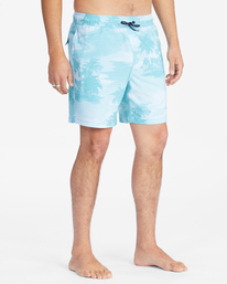 4 Sundays Layback Boardshorts 17" Blue ABYBS00253 Billabong