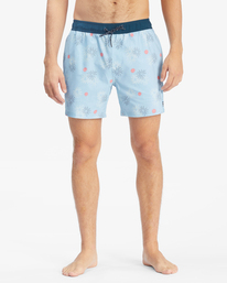 2 Sundays Layback Boardshorts 17" Brown ABYBS00253 Billabong