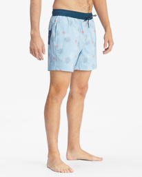4 Sundays Layback Boardshorts 17" Brown ABYBS00253 Billabong