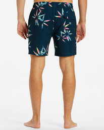 4 Sundays Layback Boardshorts 17" Blue ABYBS00253 Billabong