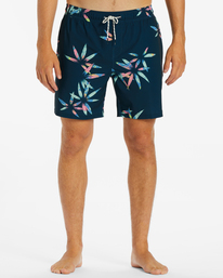 2 Sundays Layback Boardshorts 17" Blue ABYBS00253 Billabong