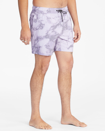 4 Sundays Layback Boardshorts 17" Purple ABYBS00253 Billabong