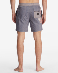 4 Sundays Layback Boardshorts 17" Grey ABYBS00253 Billabong