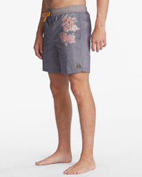 3 Sundays Layback Boardshorts 17" Grey ABYBS00253 Billabong