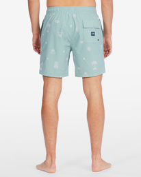 4 Sundays Layback Boardshorts 17" Green ABYBS00253 Billabong
