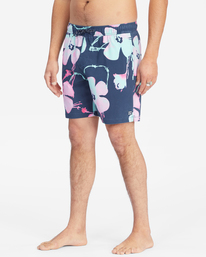 3 Sundays Layback Boardshorts 17" Green ABYBS00253 Billabong