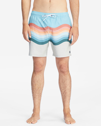 2 Sundays Layback Boardshorts 17" Yellow ABYBS00253 Billabong