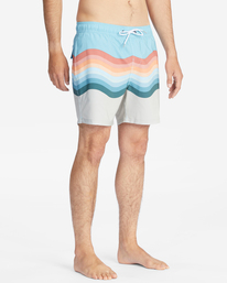 4 Sundays Layback Boardshorts 17" Yellow ABYBS00253 Billabong