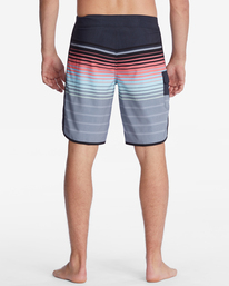 4 73 Stripe Pro Boardshorts 20" Grey ABYBS00262 Billabong