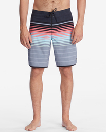 2 73 Stripe Pro Boardshorts 20" Grey ABYBS00262 Billabong