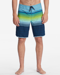 2 73 Stripe Pro Boardshorts 20" Green ABYBS00262 Billabong