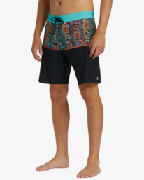 4 Fifty50 Airlite Boardshorts 19" Multicolor ABYBS00302 Billabong