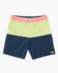 0 Fifty50 Panel Pro Boardshorts 19" Yellow ABYBS00343 Billabong