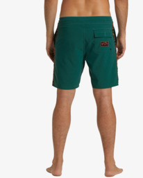 5 D Bah Lo Tide Boardshorts 18" Green ABYBS00347 Billabong