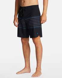 3 73 Airlite Performance 19" Boardshorts Black ABYBS00372 Billabong