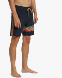4 Burleigh Pro Performance 19" Boardshorts Black ABYBS00373 Billabong