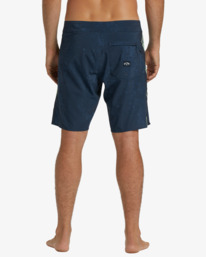 6 D Bah Airlite Performance 19" Boardshorts Blue ABYBS00378 Billabong