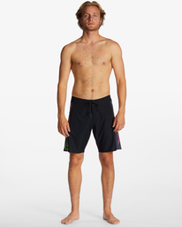 1 D Bah Airlite - Boardshort Performance pour Homme Jaune ABYBS00378 Billabong