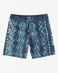 1 Sundays Airlite Performance 19" Boardshorts Blue ABYBS00379 Billabong