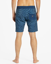 4 Sundays Airlite Performance 19" Boardshorts Blue ABYBS00379 Billabong