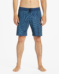 2 Sundays Airlite Performance 19" Boardshorts Blue ABYBS00379 Billabong