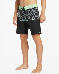 5 Fifty50 Airlite Performance 19" Boardshorts Black ABYBS00383 Billabong