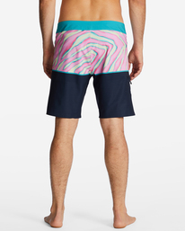 5 Fifty50 Airlite Performance 19" Boardshorts Blue ABYBS00383 Billabong