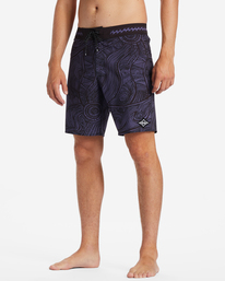 3 Sundays Pro Performance 19" Boardshorts Purple ABYBS00387 Billabong