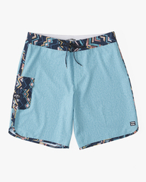 billabong, 73 Pro Boardshorts 19", AQUA (aqu) 73 Pro - Performance Board Shorts for Men ABYBS00390